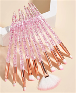 Luxury Eye Shadow Brush Set - Pink