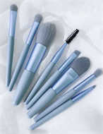 8pcs Blue Design Makeup Brush Set