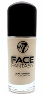 W7 Face Fantasy Matte Finish Foundation - Buff
