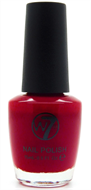 W7 Nail Polish - Crimson